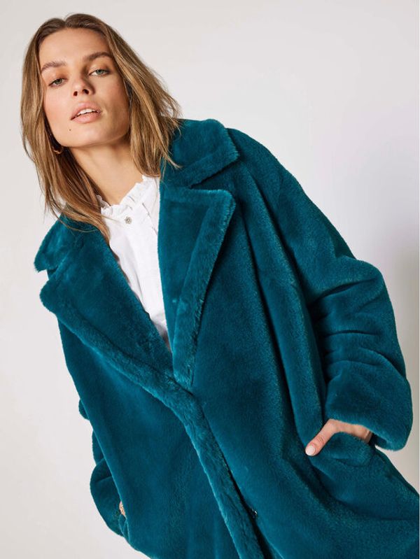 ONLY ONLY Кожено палто Rikke 15273307 Зелен Regular Fit