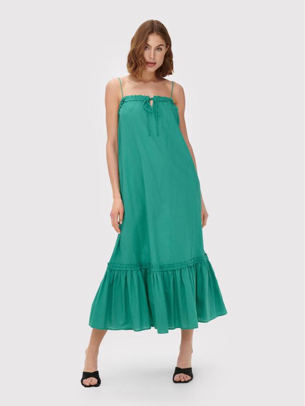 ONLY ONLY Лятна рокля Allie 15256546 Зелен Regular Fit