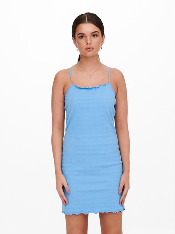 ONLY ONLY Лятна рокля Ossi 15262860 Син Slim Fit