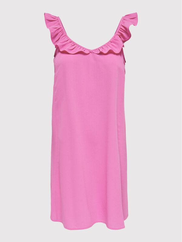ONLY ONLY Лятна рокля Zora 15250012 Розов Regular Fit