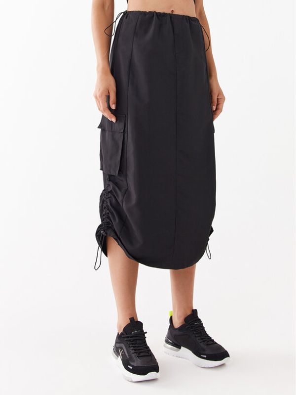 ONLY ONLY Миди пола 15304139 Черен Regular Fit