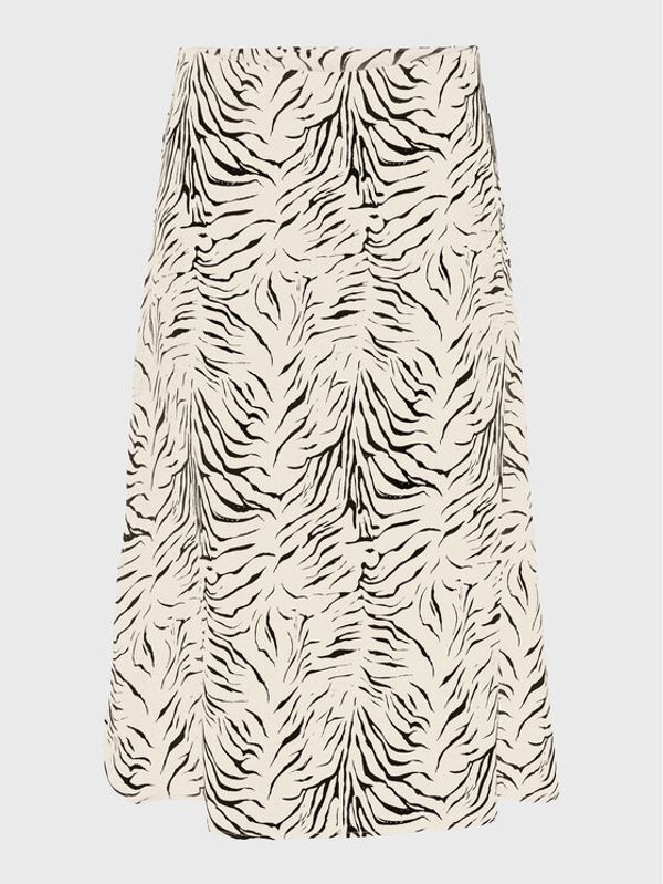 ONLY ONLY Миди пола Mille 15275847 Екрю Regular Fit