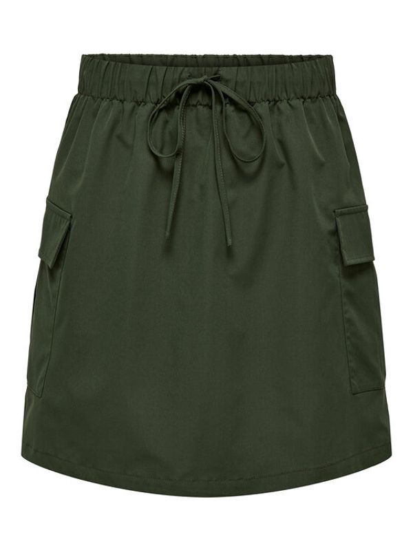 ONLY ONLY Мини пола 15302726 Зелен Regular Fit