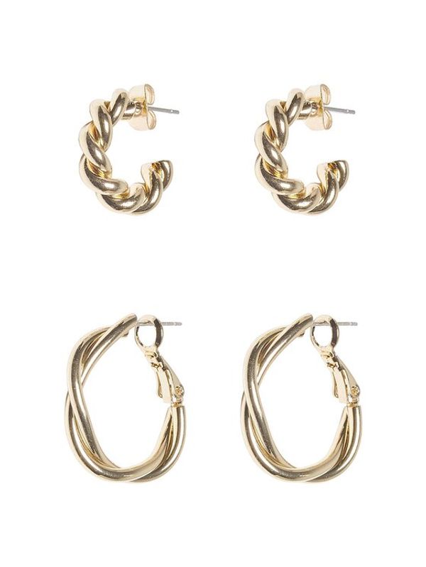 ONLY ONLY Обици 15284864 Златист