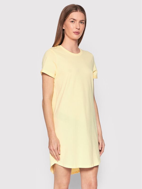 ONLY ONLY Плетена рокля May 15257475 Жълт Regular Fit