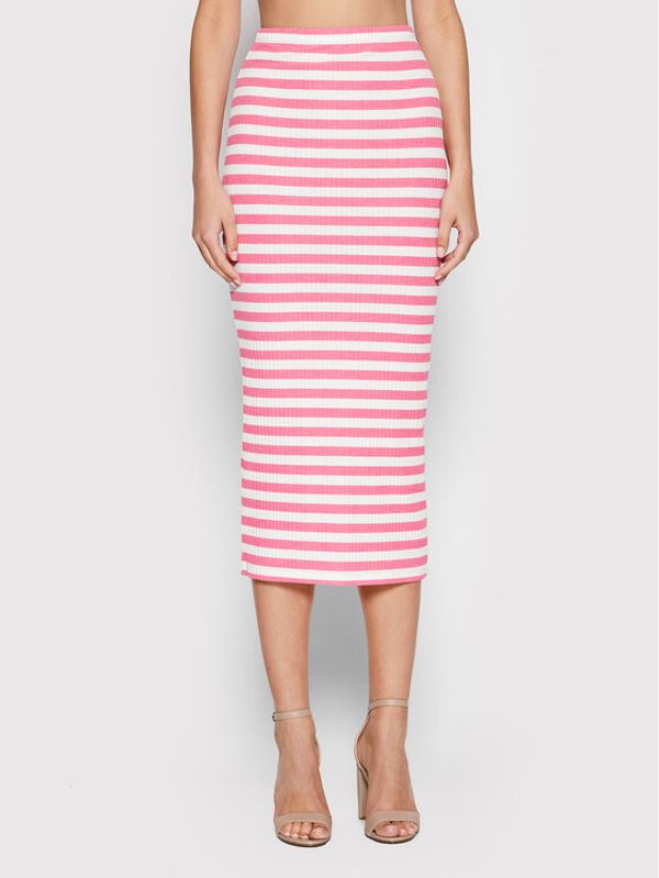 ONLY ONLY Пола тип молив Nella 15258049 Розов Slim Fit