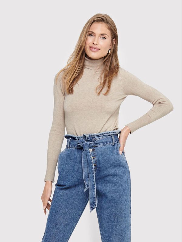 ONLY ONLY Поло Venice 15183772 Сив Regular Fit