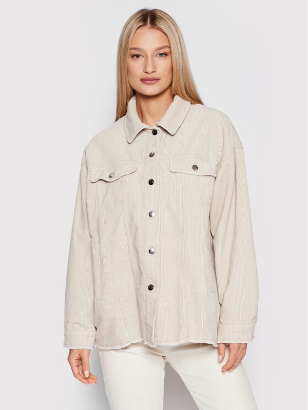 ONLY ONLY Преходно яке Bitten 15182101 Бежов Relaxed Fit