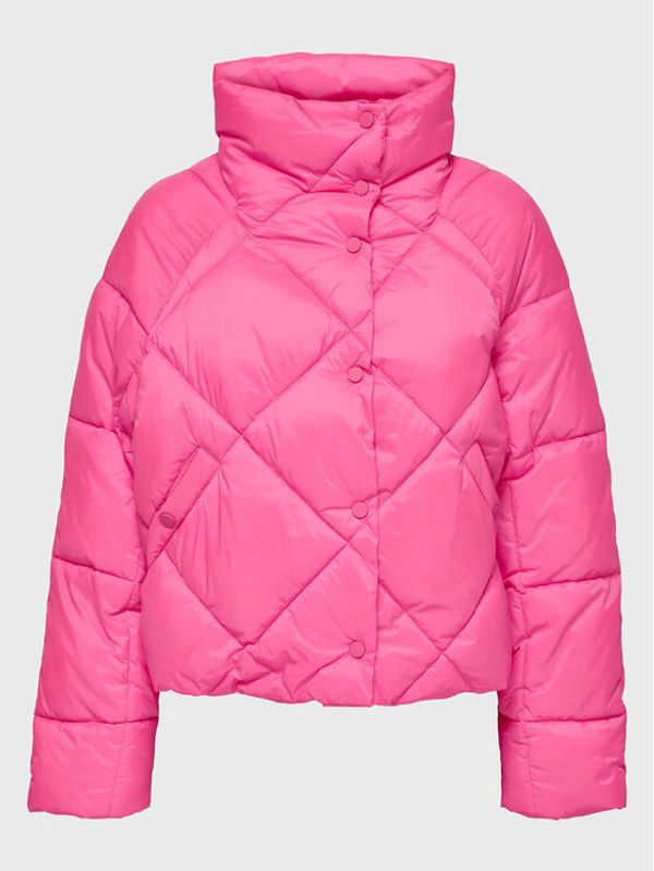 ONLY ONLY Пухено яке Carol 15271107 Розов Regular Fit