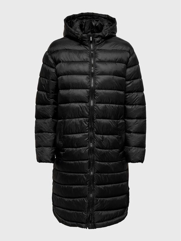 ONLY ONLY Пухено яке Melody Quilted 15258420 Черен Regular Fit