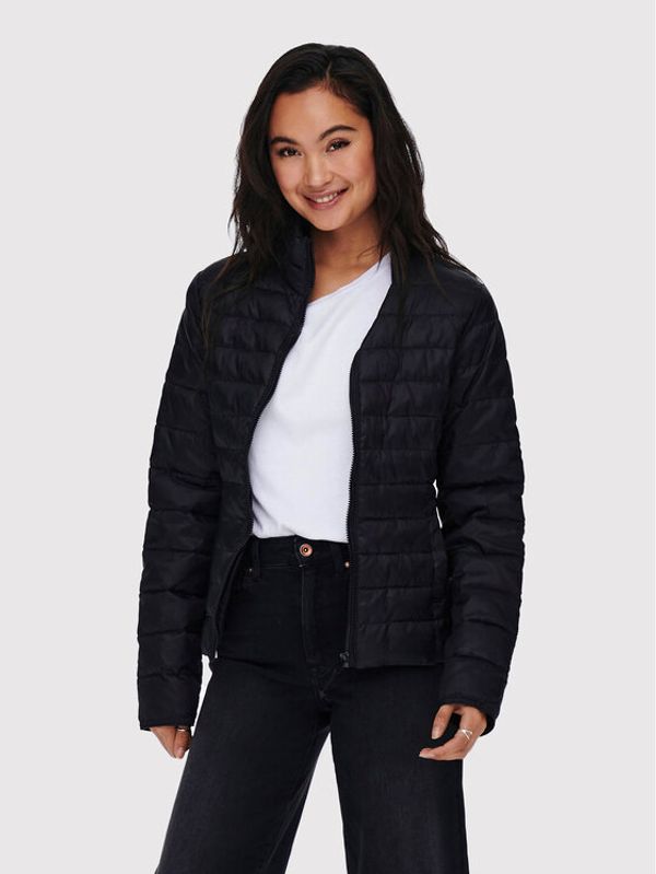 ONLY ONLY Пухено яке Tahoe 15205757 Черен Regular Fit