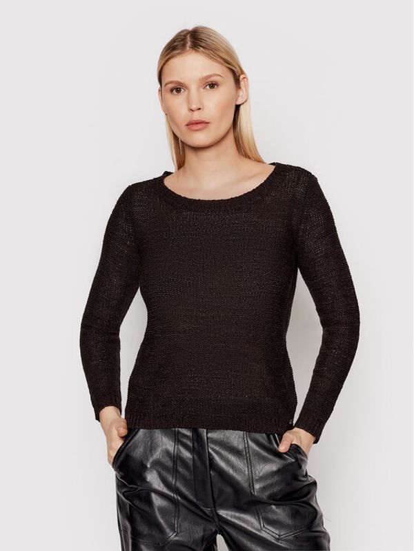 ONLY ONLY Пуловер Geen 15113356 Черен Regular Fit