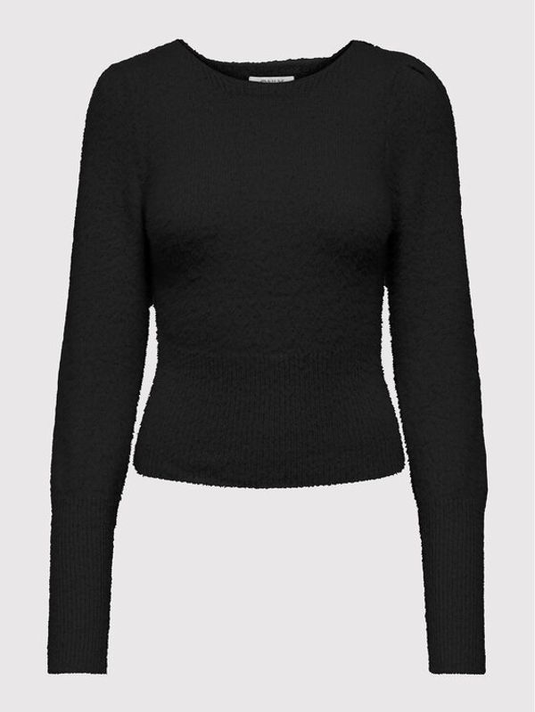 ONLY ONLY Пуловер Lella 15260678 Черен Slim Fit