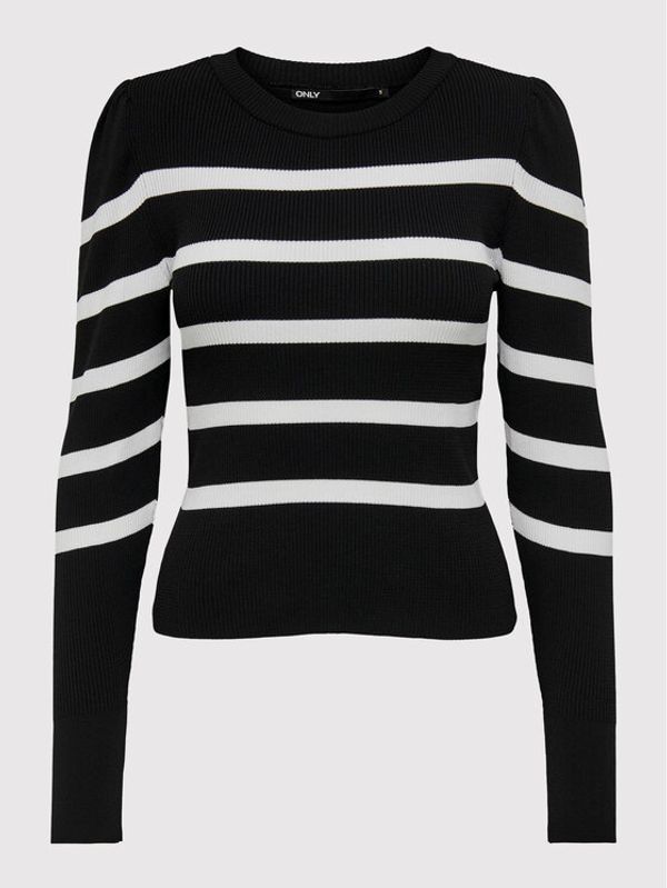 ONLY ONLY Пуловер Sally 15251029 Черен Regular Fit