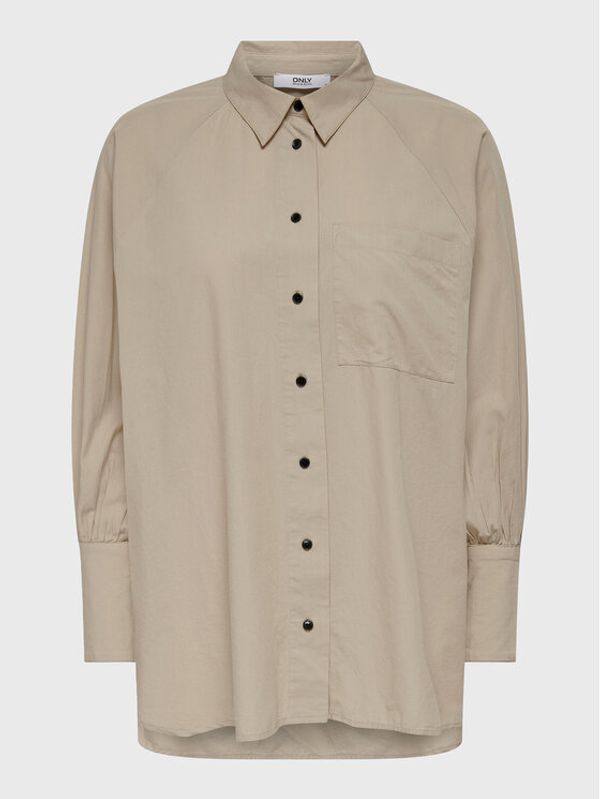 ONLY ONLY Риза Selma 15229736 Бежов Oversize