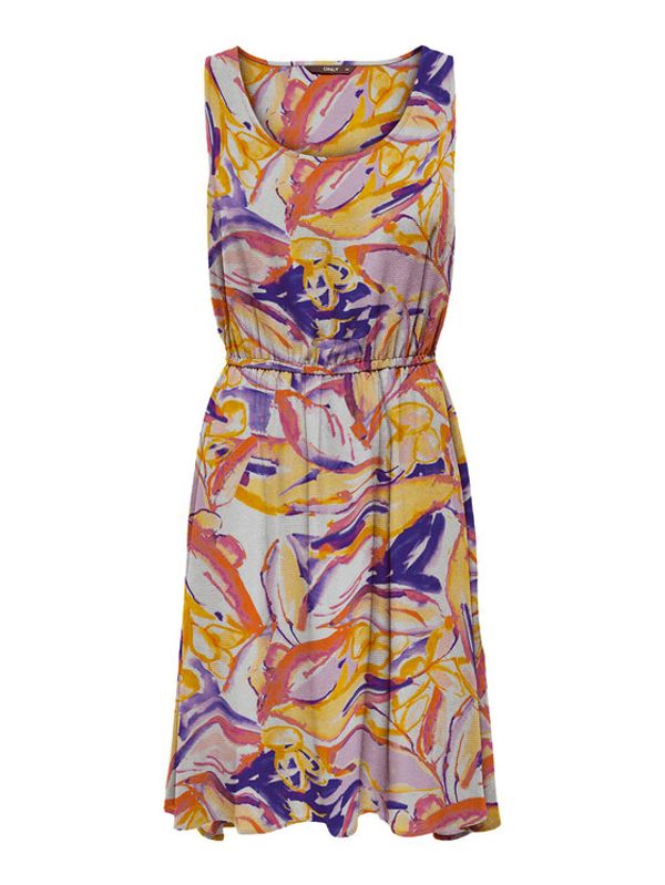 ONLY ONLY Рокля 15222201 Жълт Regular Fit