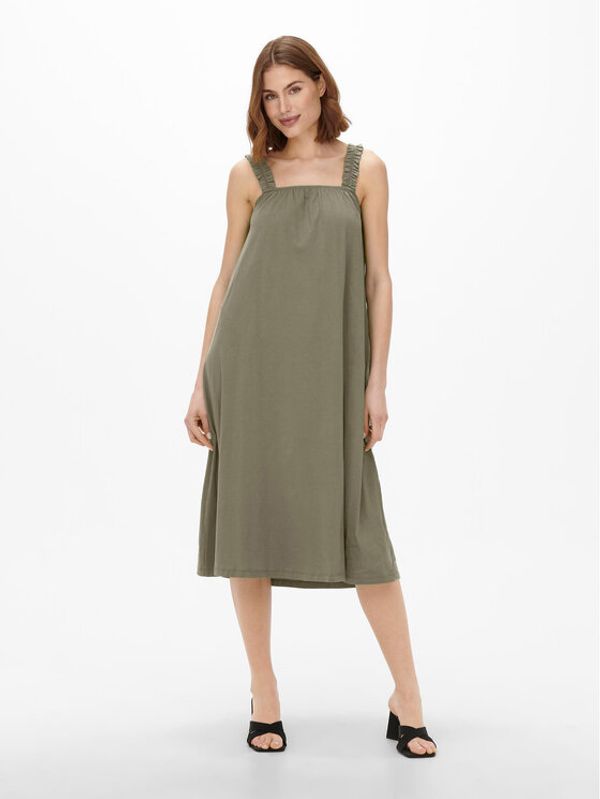 ONLY ONLY Рокля 15262294 Зелен Regular Fit