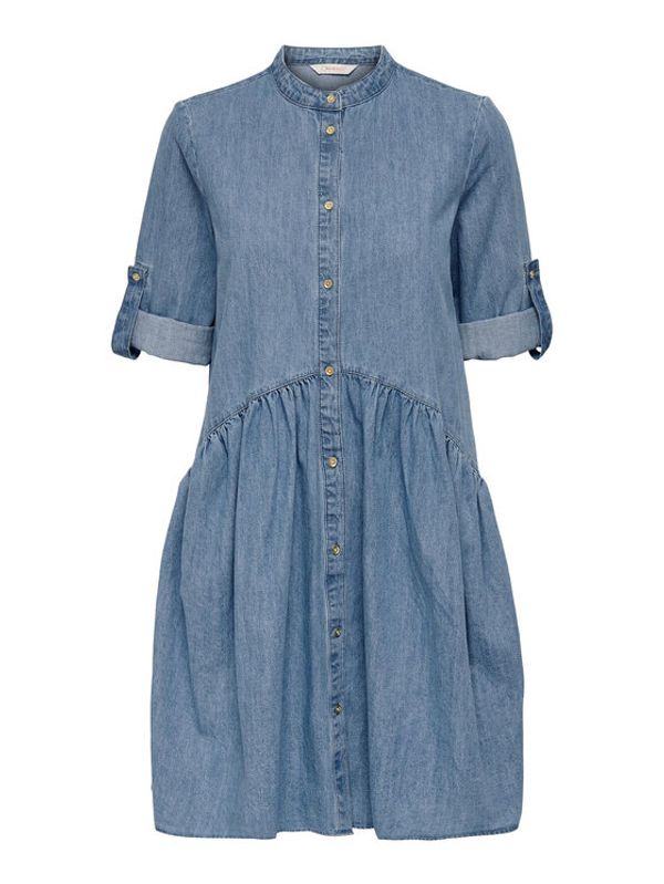 ONLY ONLY Рокля 15275849 Син Loose Fit