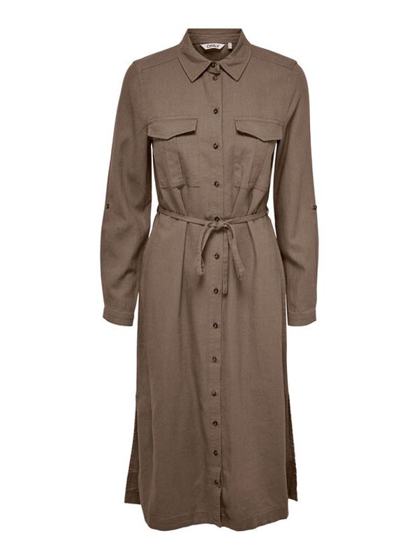 ONLY ONLY Рокля 15278720 Кафяв Relaxed Fit