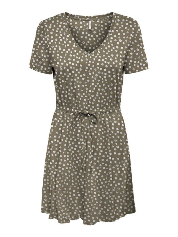 ONLY ONLY Рокля 15286935 Зелен Regular Fit