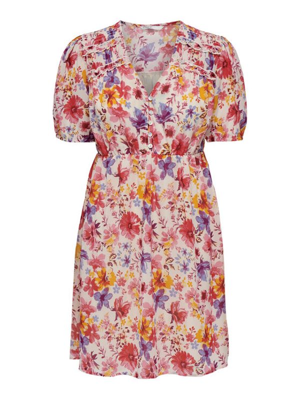 ONLY ONLY Рокля 15290898 Розов Regular Fit