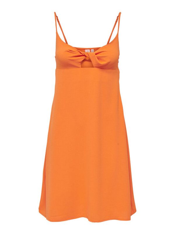 ONLY ONLY Рокля 15293490 Оранжев Regular Fit