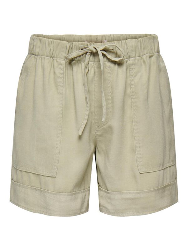 ONLY ONLY Шорти от плат 15291256 Сив Regular Fit