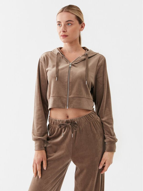 ONLY ONLY Суитшърт 15302591 Бежов Cropped Fit