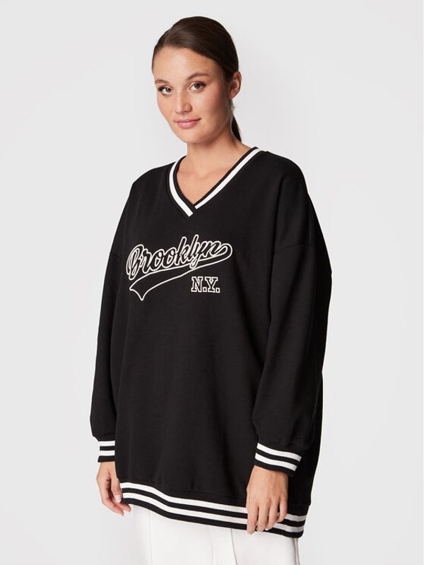 ONLY ONLY Суитшърт Nia 15269199 Черен Oversize