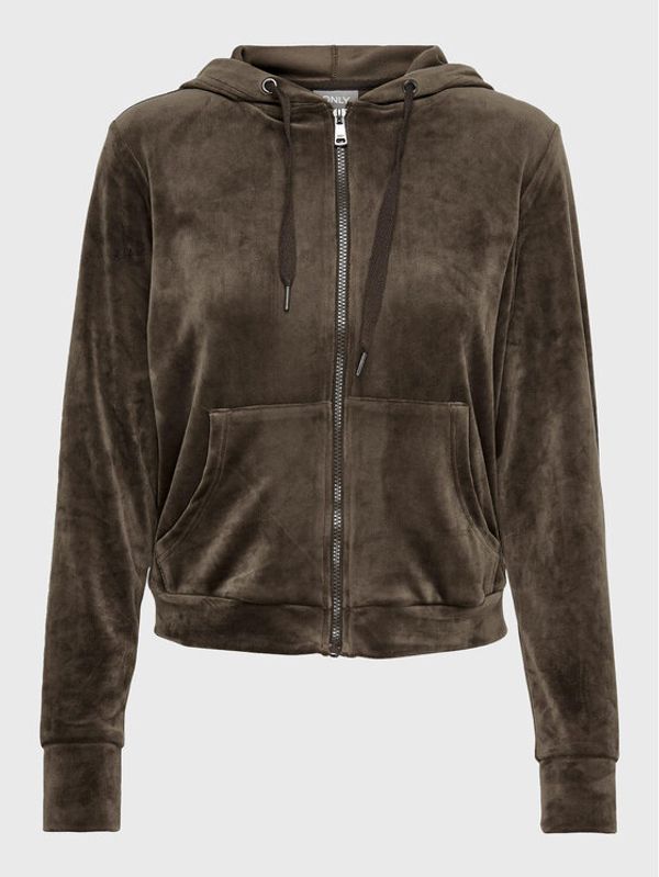 ONLY ONLY Суитшърт Rebel 15241328 Кафяв Regular Fit