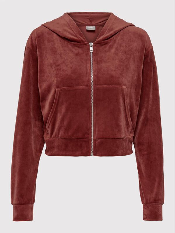 ONLY ONLY Суитшърт Rebel 15266927 Кафяв Regular Fit