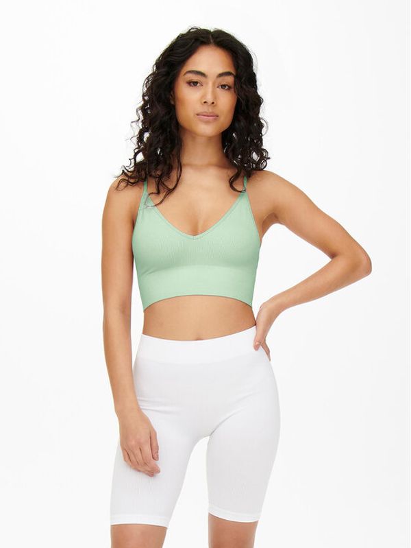 ONLY ONLY Сутиен-топ Vicky 15201539 Зелен