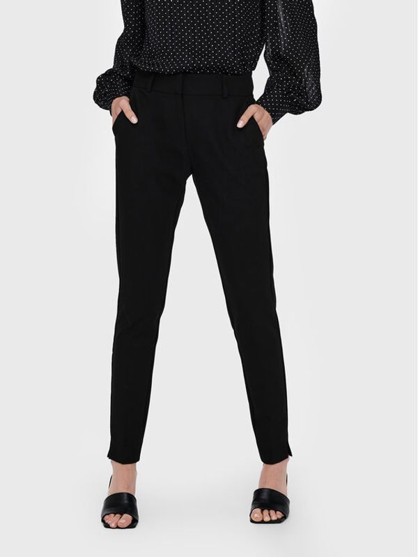 ONLY ONLY Текстилни панталони Veronica 15242597 Черен Regular Fit