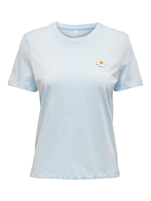 ONLY ONLY Тишърт 15286716 Син Regular Fit