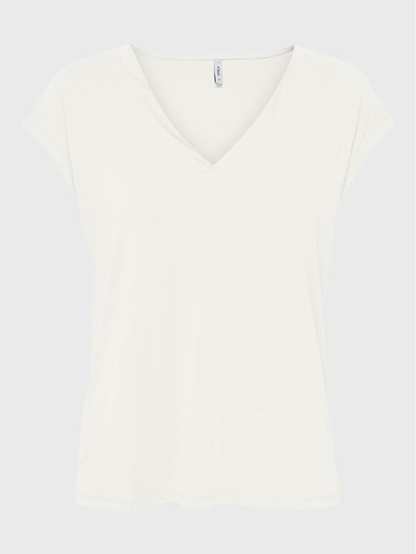 ONLY ONLY Тишърт 15287041 Бял Regular Fit