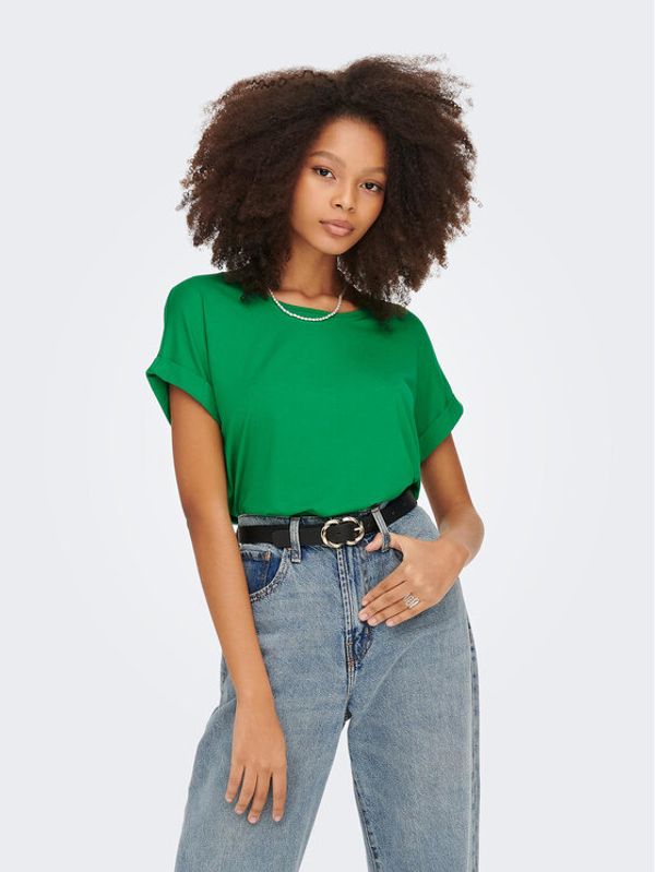 ONLY ONLY Тишърт Moster 15106662 Зелен Loose Fit