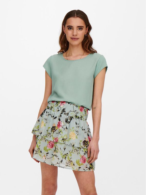 ONLY ONLY топ 15142784 Зелен Regular Fit