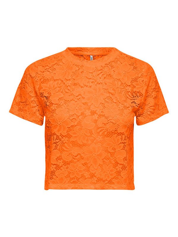 ONLY ONLY топ 15173872 Оранжев Regular Fit