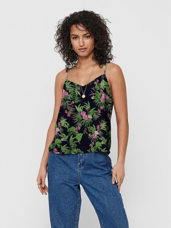 ONLY ONLY топ 15222159 Черен Regular Fit