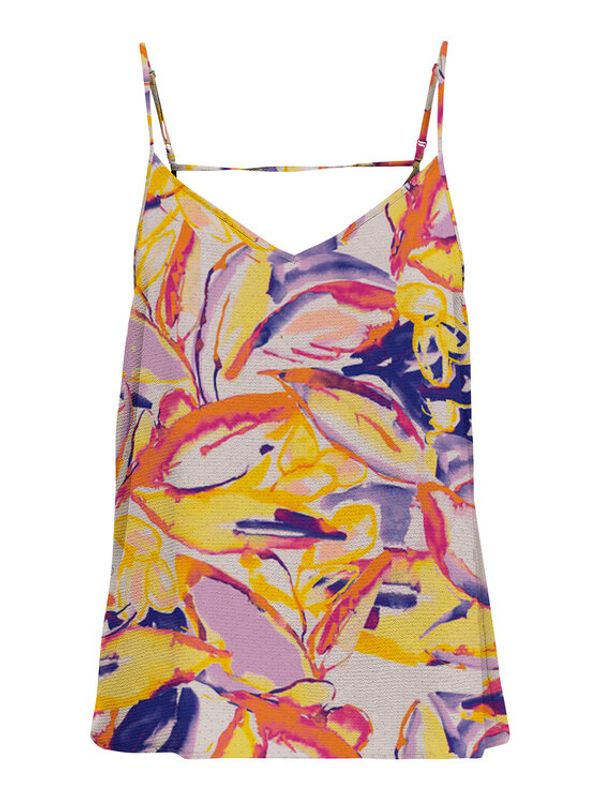 ONLY ONLY топ 15222159 Жълт Regular Fit