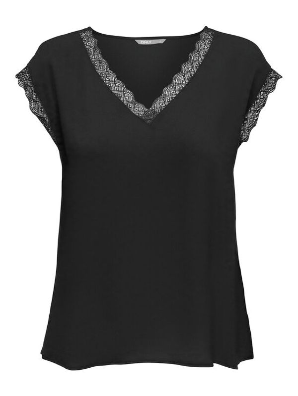 ONLY ONLY топ 15252241 Черен Regular Fit