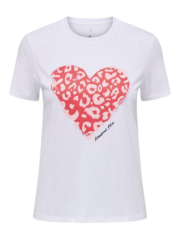 ONLY ONLY топ 15266625 Бял Regular Fit