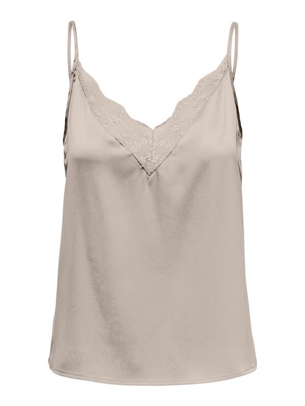 ONLY ONLY топ 15287104 Бял Regular Fit