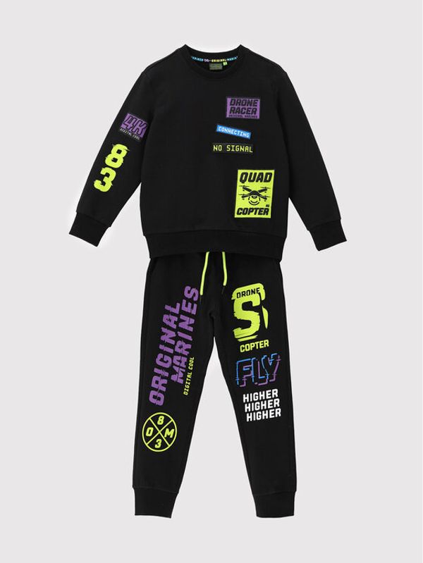 Original Marines Original Marines Анцуг DCP2160B Черен Regular Fit