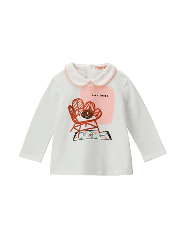 Original Marines Original Marines Блуза DCA1483NF Екрю Regular Fit