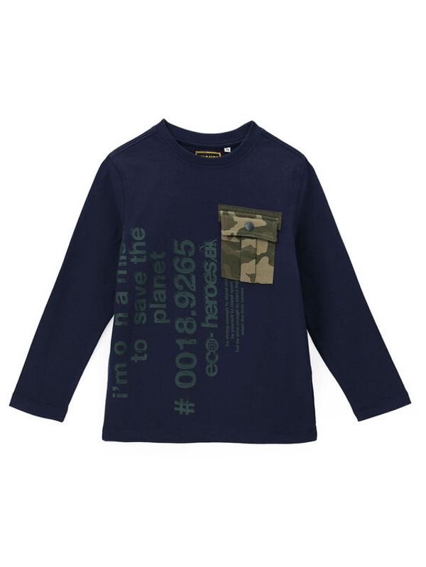 Original Marines Original Marines Блуза DCA2683B Тъмносин Regular Fit