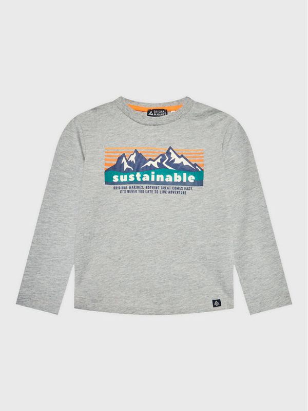 Original Marines Original Marines Блуза DCA2706B Сив Regular Fit