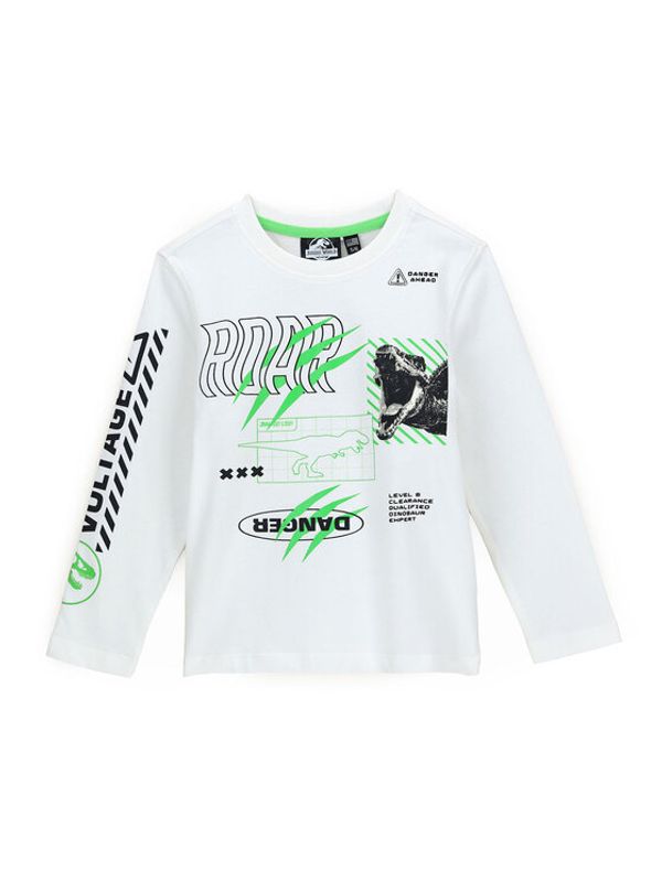 Original Marines Original Marines Блуза JURASSIC WORLD DCAV2627B Бял Regular Fit