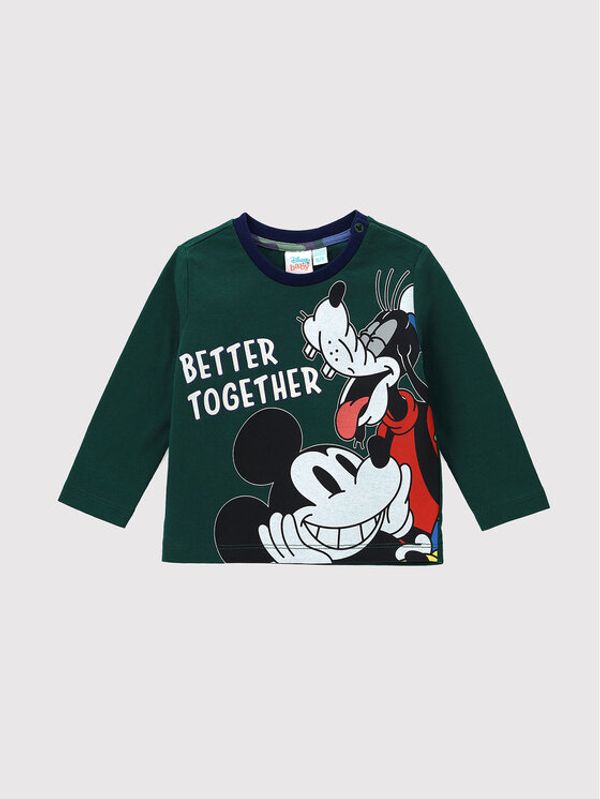 Original Marines Original Marines Блуза Myszka Miki DCAV0643NM Зелен Regular Fit