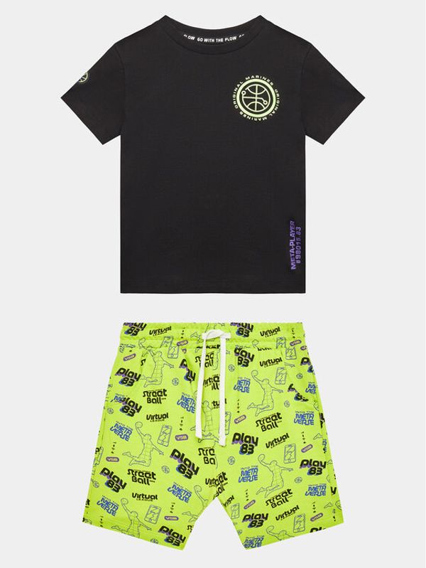 Original Marines Original Marines Детски комплект DDP2184B Черен Regular Fit